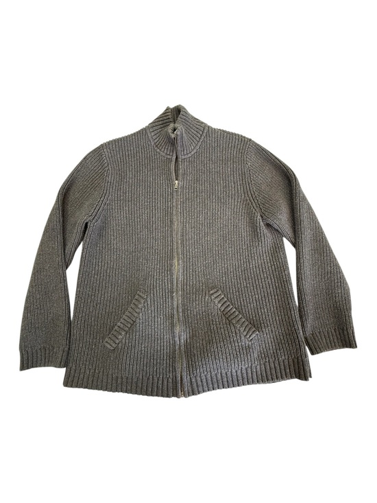 Jones New York Sweaters - Jones New York Full Zip Heavy Knit Cardigan Size XL